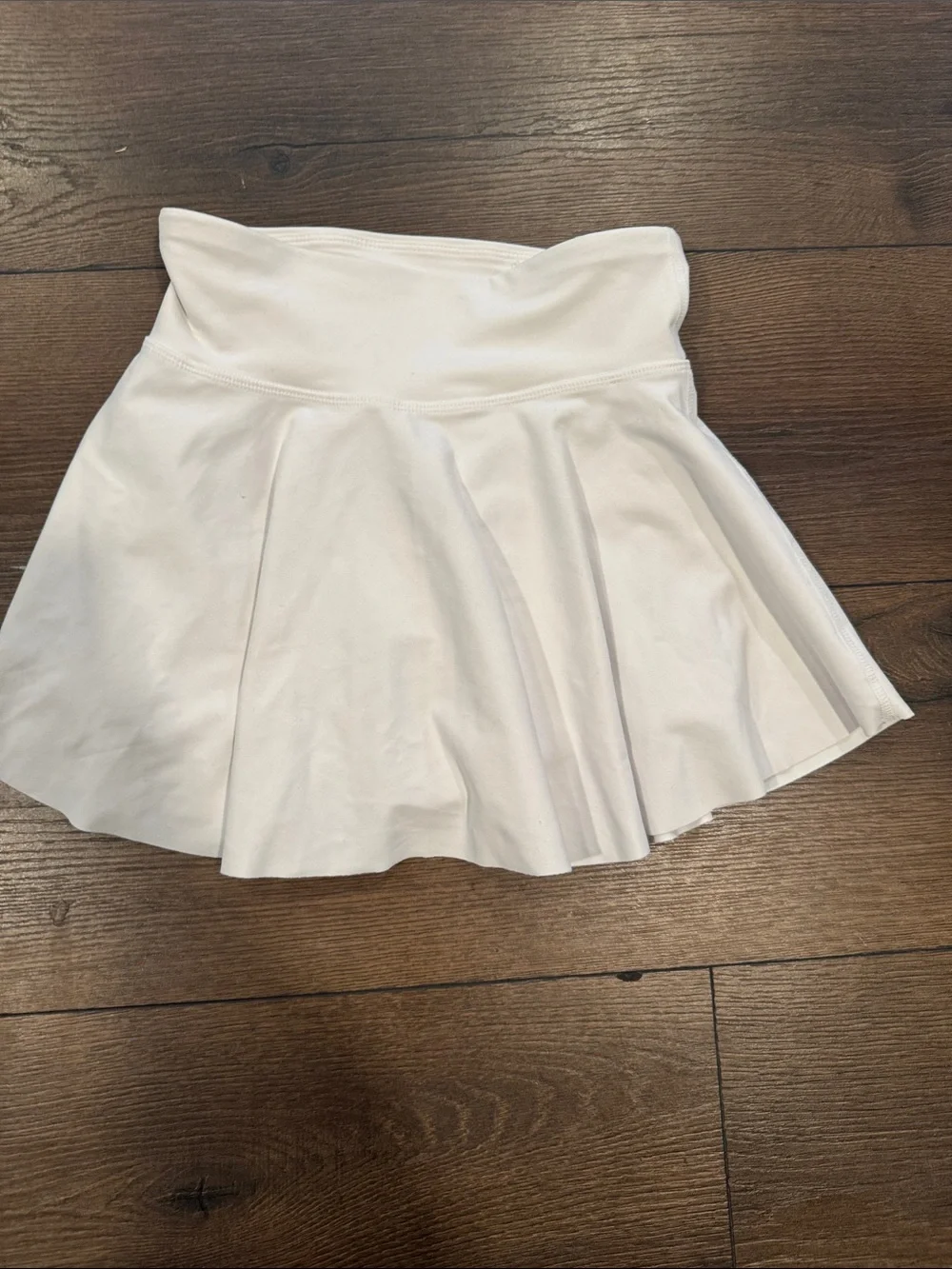 Old Navy White Girls' Pleated Skater Skirt